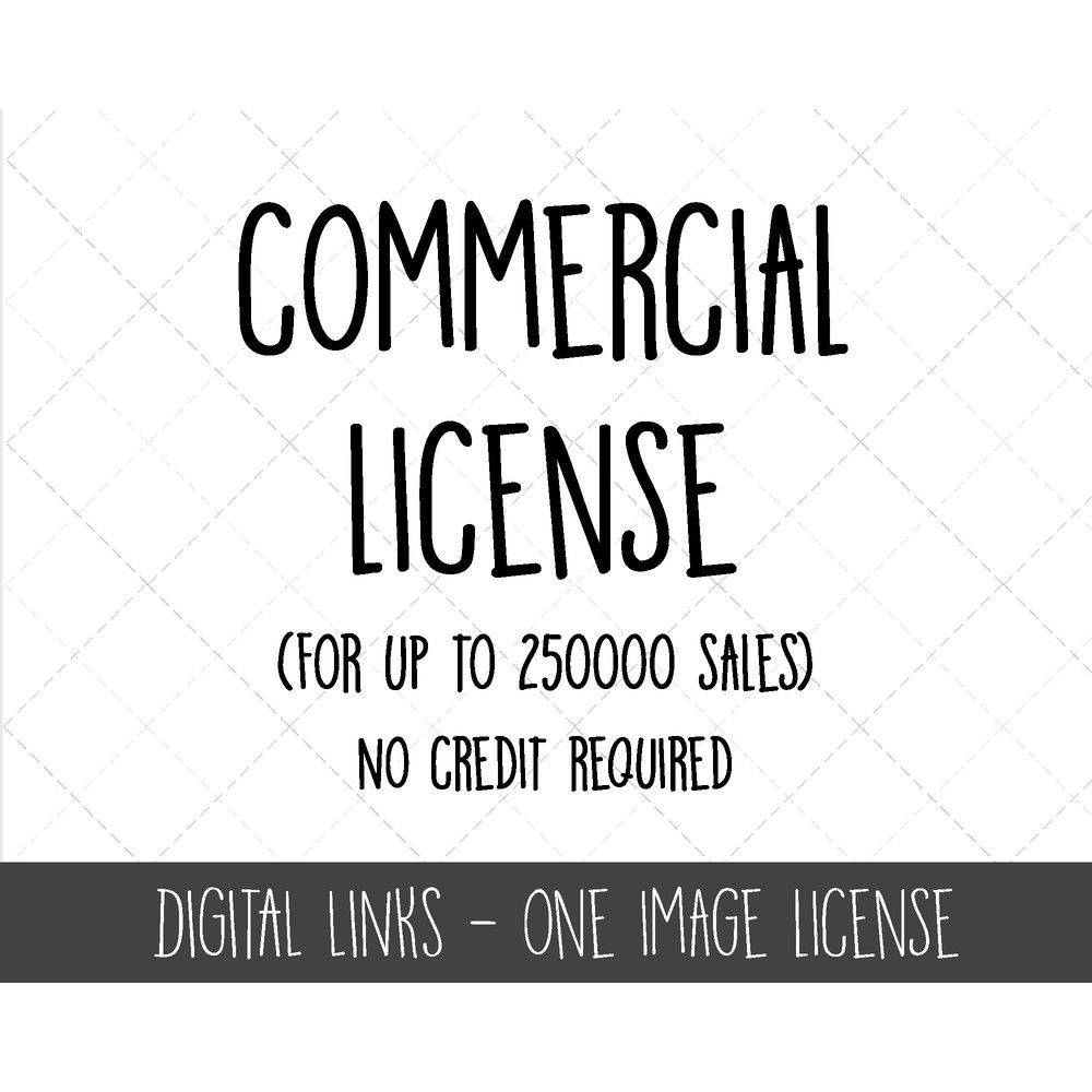 Commercial license to the limit of 250000, No Credit Required, One image License, Digital Links.jpg