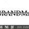 Grandma SVG, Grandmother svg, grandma split name frame svg, granny svg, grandma cut file, Mother's Day SVG, cricut silhouette svg cut file 2.jpg
