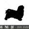 Havanese svg, dog svg, Havanese silhouette, Havanese outline png, Havanese clipart, pet dog png, dxf, Havanese cricut silhouette cut file.jpg