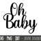 Oh baby cake topper SVG, Girl or boy svg, baby shower svg, gender reveal cake topper svg, baby clipart png, dxf, cricut silhouette cut file.jpg