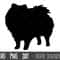 Pomeranian svg, dog svg, Pomeranian silhouette, Pomeranian outline png, Pomeranian clipart, dog pet png, dxf, cricut silhouette svg cut file.jpg