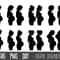 Pregnant woman SVG, pregnancy svg, pregnancy clipart, pregnant women clip art, mom to be svg, pregnant motherhood cricut silhouette cut file 1.jpg
