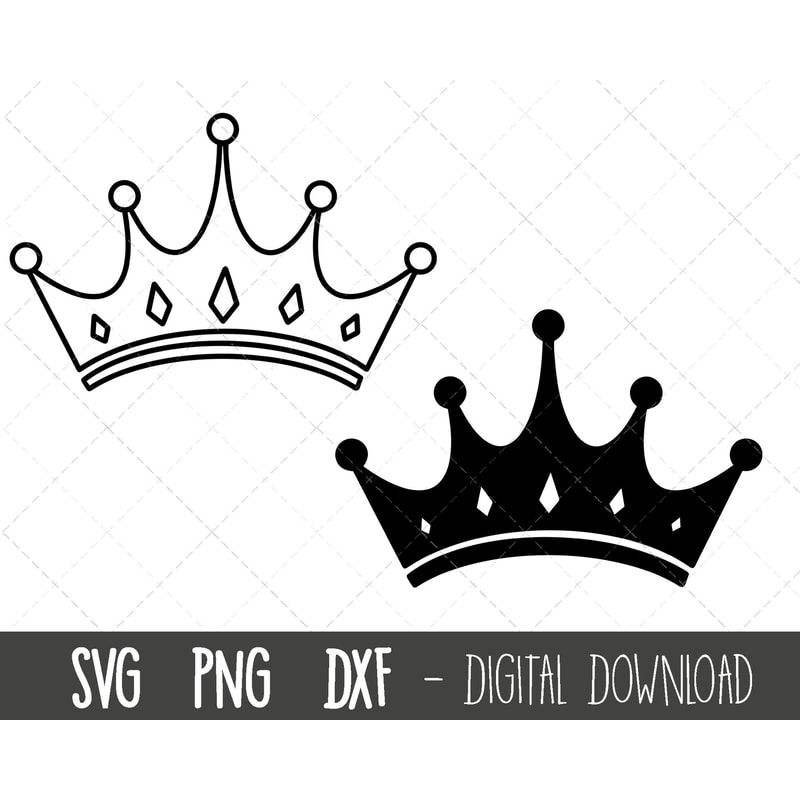 Princess Tiara SVG, tiara svg, queen svg, crown clipart, crown png, princess crown svg, birthday crown svg, cricut silhouette cut file.jpg