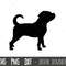 Puggle svg, dog svg, Puggle silhouette, Puggle outline png, Puggle clipart, dog pet png, dxf, Puggle breed cricut silhouette svg cut file.jpg