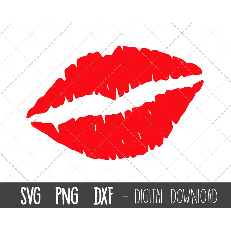 Red Lips svg, lips svg, valentine svg, red lips png, love svg, png, dxf, red lips clipart, valentine svg cricut silhouette svg cutting file.jpg