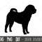 Shar Pei svg, dog svg, Shar Pei silhouette, Shar Pei outline png, Shar Pei clipart, dog pet png, dxf, Shar Pei cricut silhouette cut file.jpg