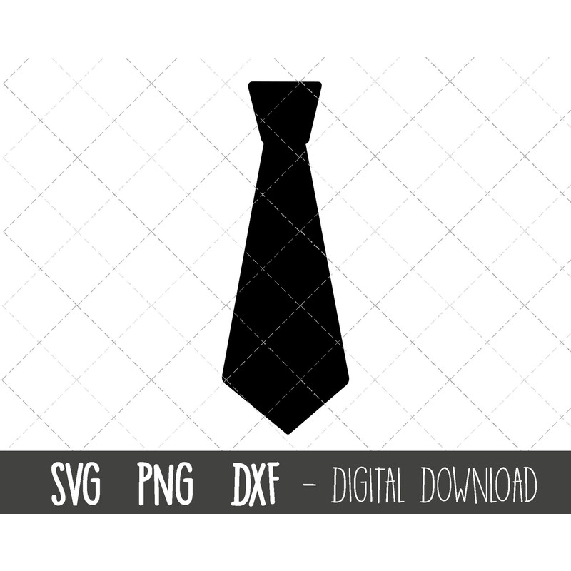 Tie SVG, Mens Tie Svg, Mans Tie clipart svg, neck tie svg, tie png, mens neck tie clip art, dxf, mens tie cricut silhouette svg cutting file.jpg