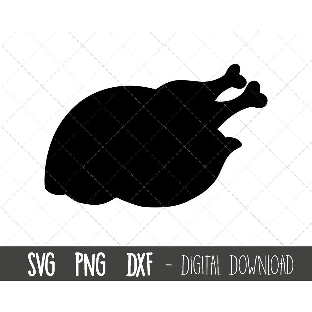 Turkey svg, turkey silhouette svg, christmas turkey svg, thanksgiving clipart, png, dxf, thanksgiving cricut silhouette svg cutting files.jpg