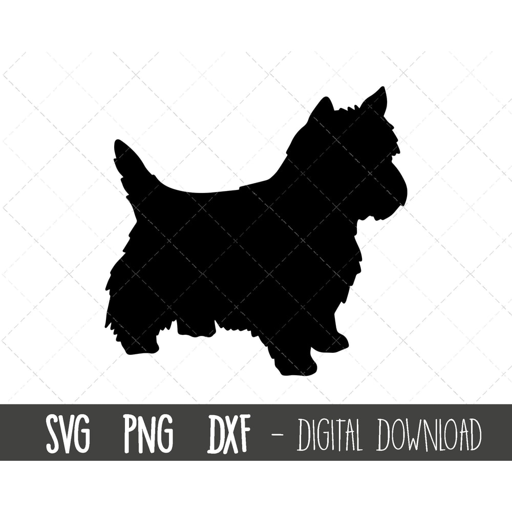 West Highland White Terrier svg, westie dog silhouette, terrier outline png, westie clipart, dog pet png dxf, cricut silhouette svg cut file.jpg