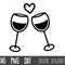 Wine glass svg, wine glasses svg, valentine's day svg, wine svg, wine glass clipart, love svg, valentine's png, silhouette cricut cut files 1.jpg