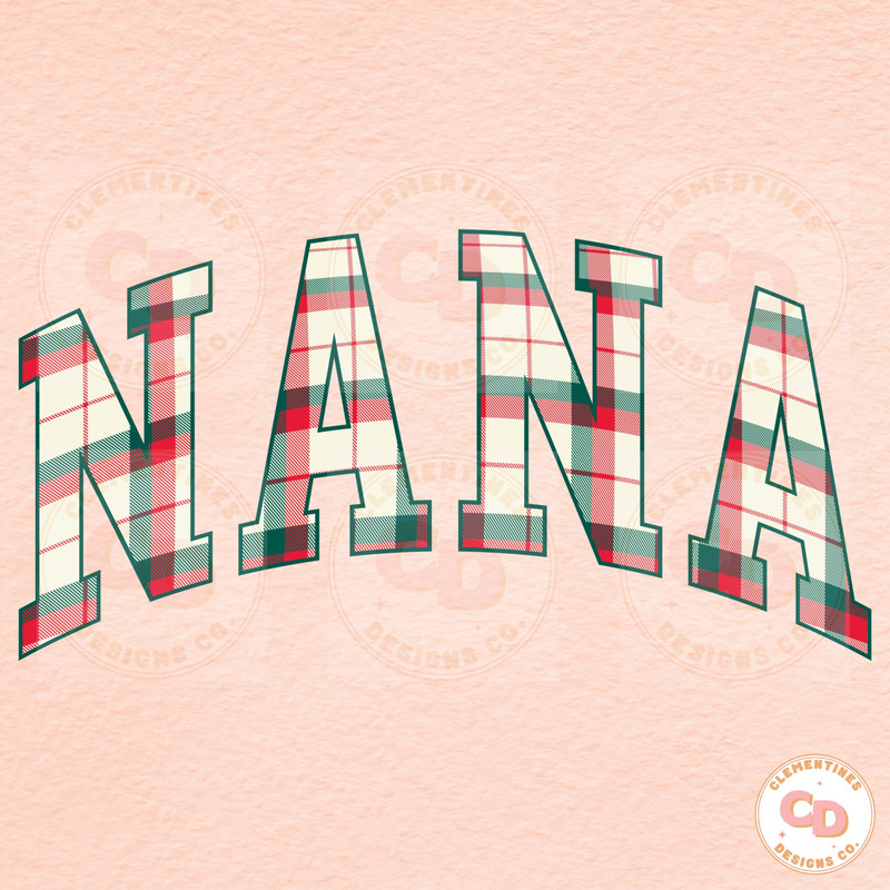 Nana Christmas Plaid png-Retro Christmas png,Christmas sublimation,Christmas nana png,Trendy png,Tshirt Design,Digital Design,Nana png.jpg