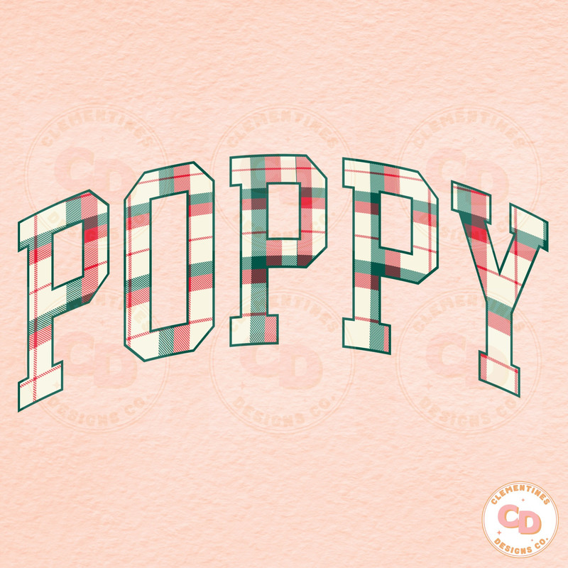Poppy Christmas Plaid png-Christmas png,Christmas sublimation,Grandpa Christmas png,Trendy png,Tshirt Design,Digital Design,Poppy png.jpg