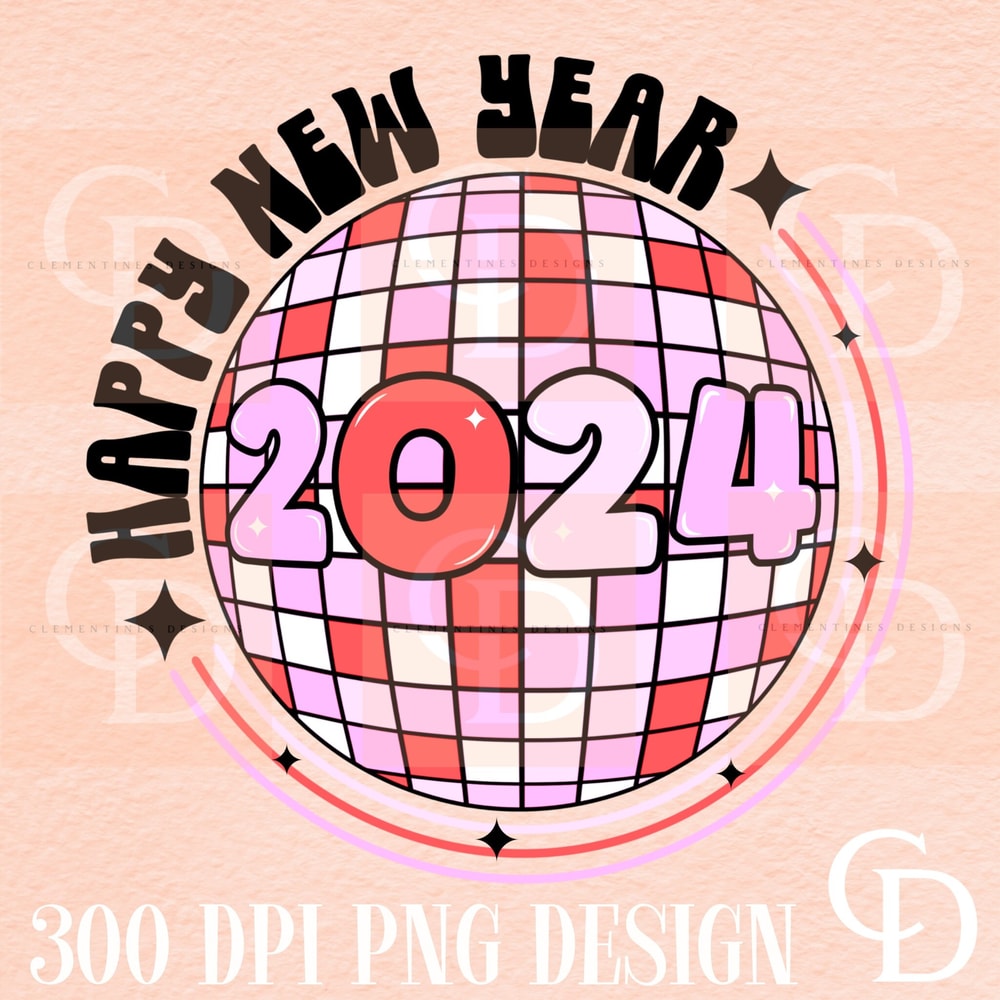 Retro Happy New Year PNG-New Year png,Disco ball png,Retro New year png,Trendy png,Retro png,New Year Sublimation,Disco png.jpg
