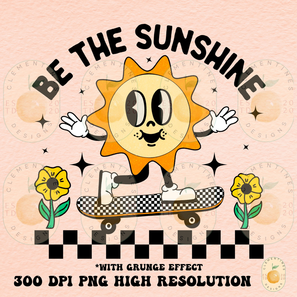 Retro Sunshine PNG-Sublimation Designs Downloads,Retro Design, Retro summer sublimation,retro png,Retro sun png,Summer Sublimation.jpg