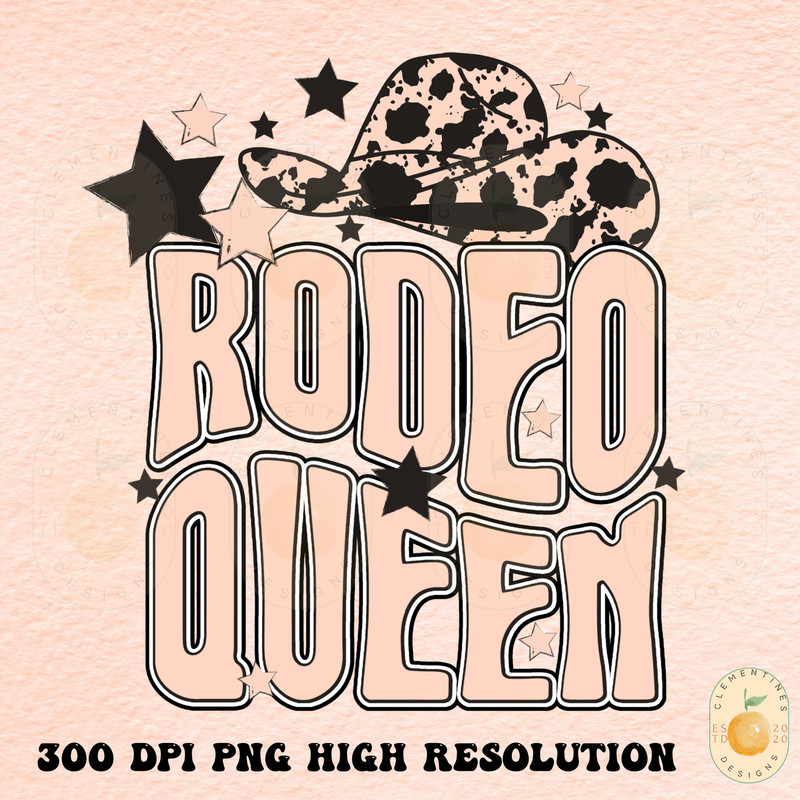 Rodeo Queen PNG- Sublimation Design Download-Tshirt Design-Western Png, Rodeo png,Western Sublimation,Cowgirl png,cowprint png design,Trendy.jpg