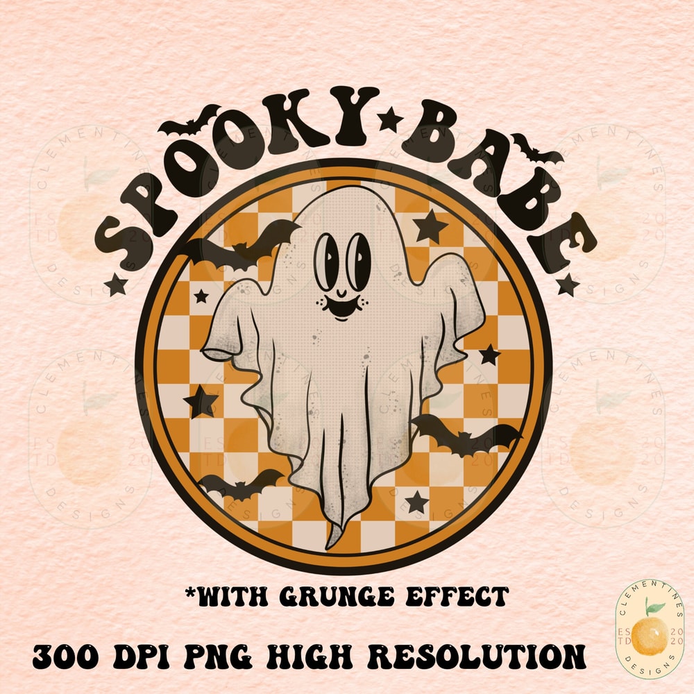 Spooky Babe PNG- Sublimation Design,Halloween sublimation,Halloween png, Spooky designs,Kids Halloween png,Spooky mini png,Retro ghost png.jpg