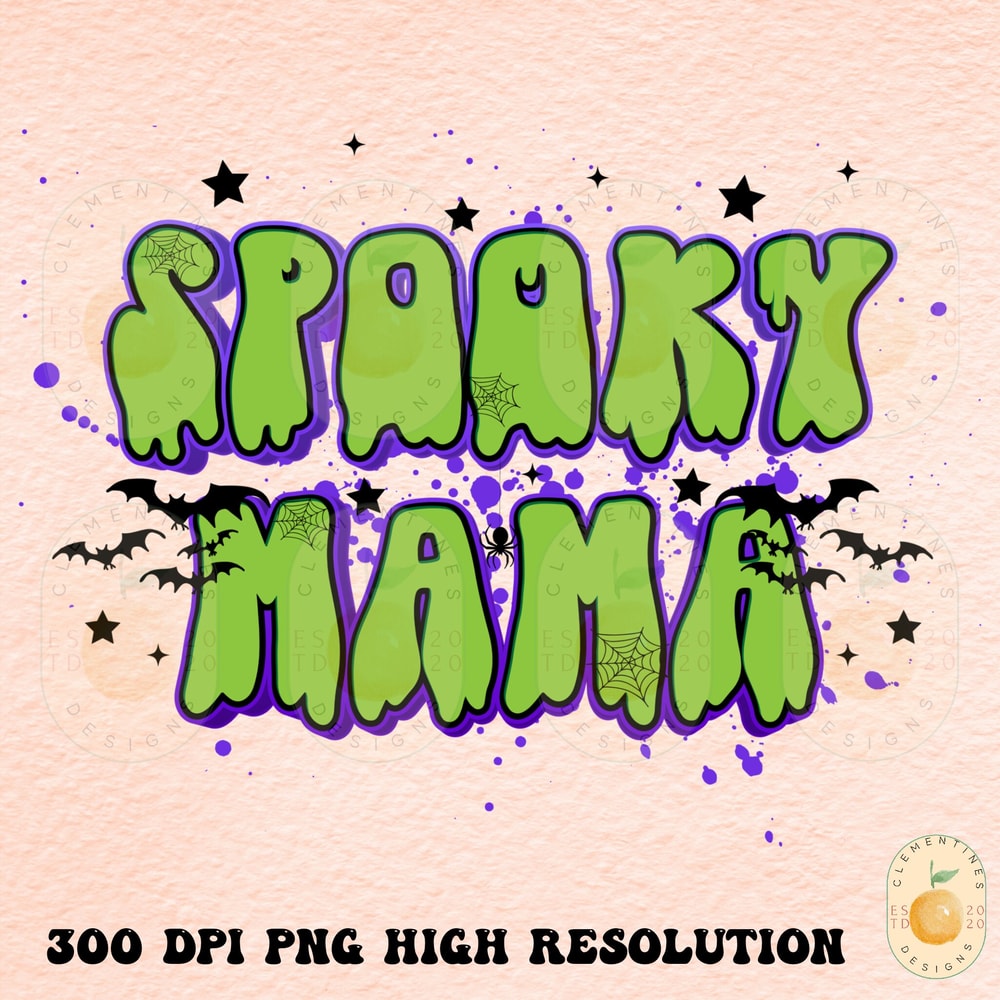 Spooky Mama PNG- Sublimation Digital Download,Halloween sublimation, Witchy png,Halloween png, Spooky designs, Boho Halloween png, Mama png.jpg