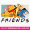 Bear and Friends Svg, Family Vacation Svg, Friendship Svg, Family Trip Svg, Best Friends Svg, Colorful Friends Svg, Png Svg Files For Print.jpg