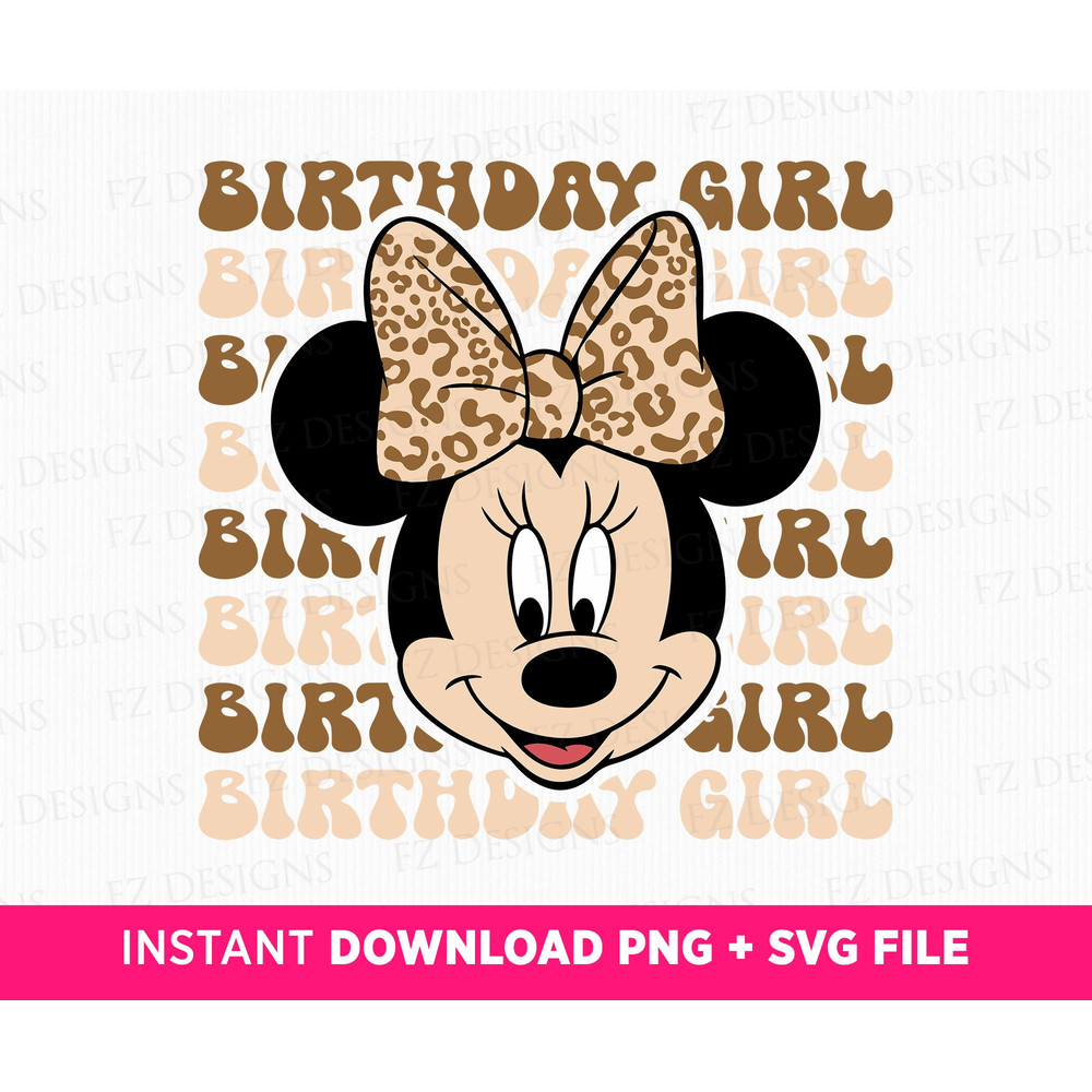 Birthday Girl Svg, Family Birthday Svg, Happy Birthday Svg, Retro Miss Mouse Svg, Leopard Bow Mouse Svg, Png Svg Files For Print.jpg