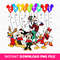 Christmas Balloons Png, Christmas Mouse and Friends Png, Merry Christmas Png, Holiday Season Png, Xmax Png, Png File For Sublimation.jpg