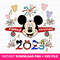 Family Vacation 2023 Svg, Family Bound Trip Svg, Happy Mouse Svg, Mouse Ear Balloons and Fireworks Svg, Vacay Mode, Png Svg File For Print.jpg