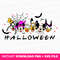 Halloween Friends Svg, Mouse and Friends Halloween Svg, Happy Halloween Svg, Bats and Webs, Spooky Vibes Svg, Png Svg Files For Print.jpg