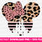 Leopard Mouse Head Svg, Rose Mouse Vacation Svg, Png For Sublimation Design, Leopard Mouse Girl Svg, Instant Download Svg Png.jpg