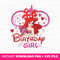 Mermaid Birthday Girl Svg, Magical Kingdom Svg, Princess Birthday Svg, Happy Birthday, Mouse Ear and Balloons Svg, Png Svg Files For Print.jpg