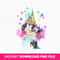 Princess Watercolor Png, Magical Castle with Balloons Png, Magical Kingdom Png, Best Friends Princess Png, Besties, Png File For Sublimation.jpg