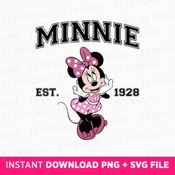 retro miss mouse svg, family vacation svg, miss mouse est 1928 svg, family trip svg, magical kingdom, vacay mode, png sv