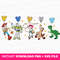 Toy Friends with Balloons Svg, Family Vacation Svg, Family Trip Svg, Best Friends Svg, Cowboy and Friends Svg, Png Svg Files For Print.jpg