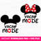Vacay Mode Svg, Family Trip Svg, Family Vacation Svg, Magical Kingdom, Couple Trip Svg, Mouse Ear and Bow Svg, Png Svg Files For Print.jpg