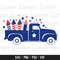 4th of July Truck svg, Summer svg, Country svg, Amercian Flag svg, USA Fireworks Farmhouse svg files, 4th of July Svg, Independence Day Svg.jpg