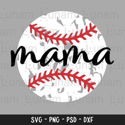 baseball mama svg, baseball mom svg, baseball mama cut file, baseball cut file, baseball svg 1