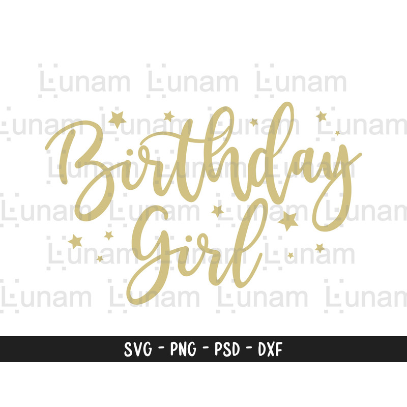 Birthday Girl SVG, Birthday Svg, Birthday Squad, Birthday Girl svg, Birthday, Birthday cut file, Girl's Birthday Svg, I'm the Birthday Girl.jpg