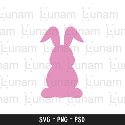 bunny svg, bunny silhouette svg, rabbit svg, rabbit silhouette svg, easter svg, easter clipart, easter bunny svg, bunny