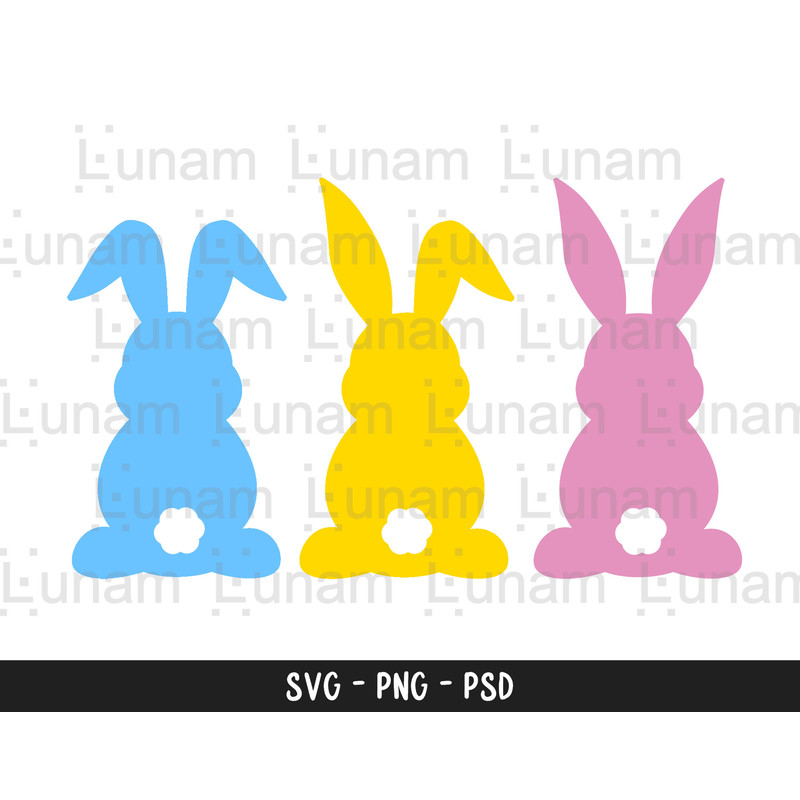 Bunny Svg, Easter Bunny Svg, Bunny Silhouette Svg, Easter Bunny Silhouette Svg 3.jpg