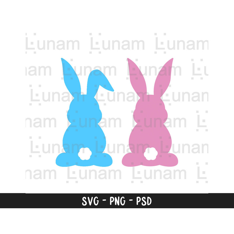 Bunny Svg, Easter Bunny Svg, Bunny Silhouette Svg, Easter Bunny Silhouette Svg 5.jpg