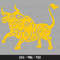 Chinese New Year Svg 2021, Year of the Ox Svg, Ox Svg, 2021 Lunar New Year Svg, Chinese New Year 2021 Svg, Chinese New Year Art For Cards.jpg