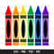Crayon Svg, Crayon Set Svg, Crayon Cut File, Crayon Svg Design.jpg