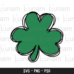 doodle clover svg, st patricks day svg, st pattys day svg, clover svg, shamrock svg, clover cut file, shamrock cut file