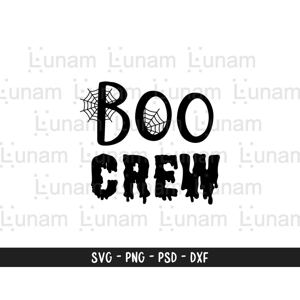 Halloween Svg, Boo Crew Svg, Cute Ghost Svg, Halloween DIY Svg, Spooky Cut File, Kids Halloween Svg Cricut Silhouette, Bat Svg, Witch Svg.jpg