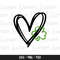 Heart With Clover Svg, St. Patrick's Day SVG, St. Patty's Day Svg, Shamrock Svg, Clover Svg.jpg