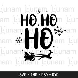 hohoho svg, santa svg, christmas svg, holiday svg, santa claus svg, snowman svg, hohoho cut file