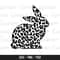 Leopard Bunny Svg, Bunny Leopard Print Svg, Cheetah Bunny Svg, Leopard Rabbit Svg, Cheetah Rabbit Svg, Leopard Bunny Cut File.jpg