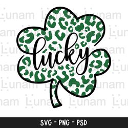 leopard lucky clover svg, st patricks day svg, leopard clover svg, leopard lucky svg, st pattys day svg, lucky cut file,
