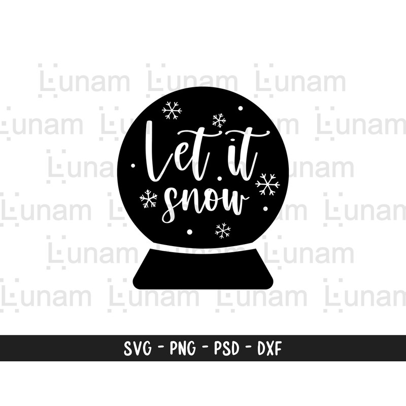 Let it Snow SVG, Christmas SVG, Winter SVG, Winter Sign Svg, Let It Snow Cut File.jpg