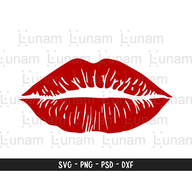 Lips svg, red lips svg, Kiss svg, American lips svg, Kiss design, Cricut and silhouette 1.jpg