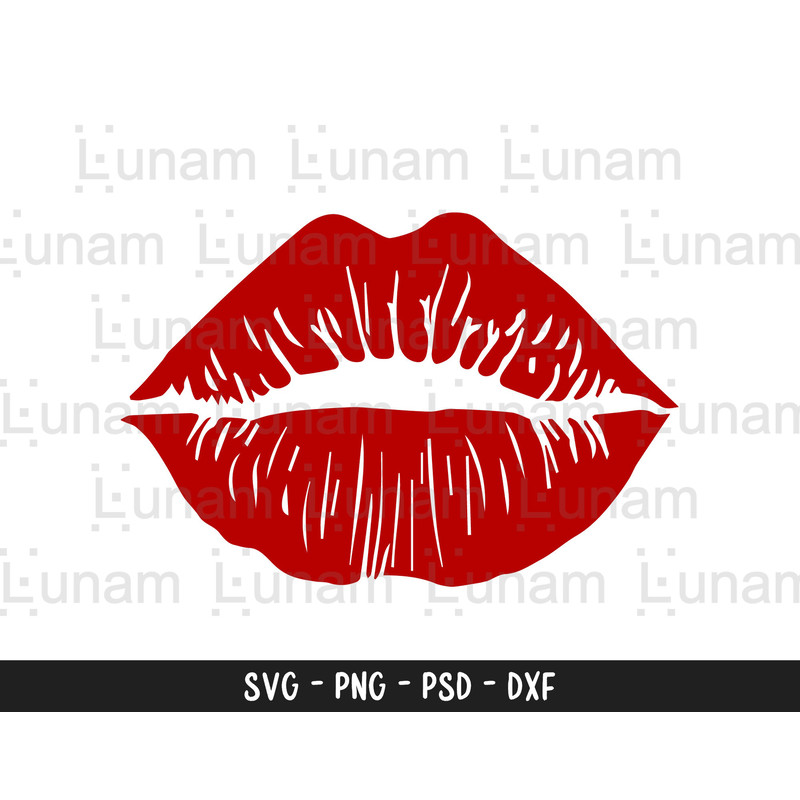 Lips svg, red lips svg, Kiss svg, American lips svg, Kiss design, Cricut and silhouette.jpg