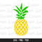 Pineapple Svg, Pineapple Cut File, Pineapple Monogram Svg, Summer Fruit Svg, Summer Svg, Pineapple Fruit Svg.jpg